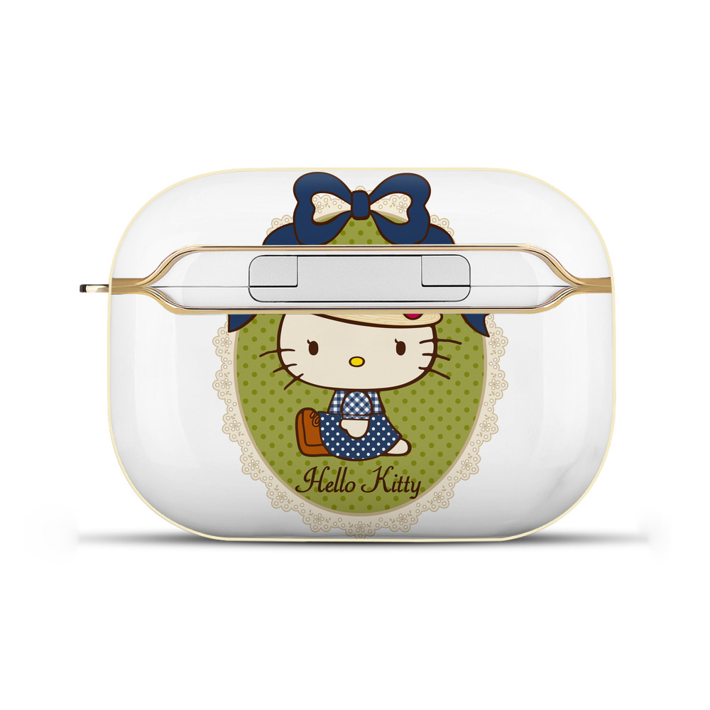（画像用） Hello Kitty ハローキティ 【AirPods Pro用】ハードシェル保護ケース｜耐衝撃・防指紋・カラビナ付き商品仕様