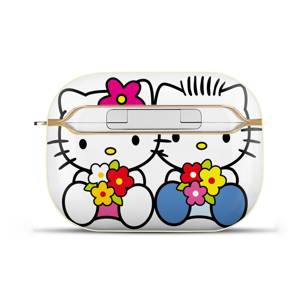 （画像用） Hello Kitty ハローキティ 【AirPods Pro用】ハードシェル保護ケース｜耐衝撃・防指紋・カラビナ付き商品仕様