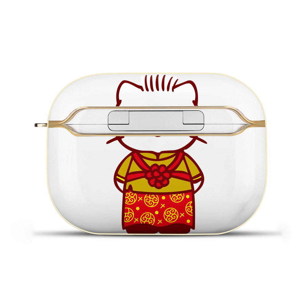 （画像用） Hello Kitty ハローキティ 【AirPods Pro用】ハードシェル保護ケース｜耐衝撃・防指紋・カラビナ付き商品仕様