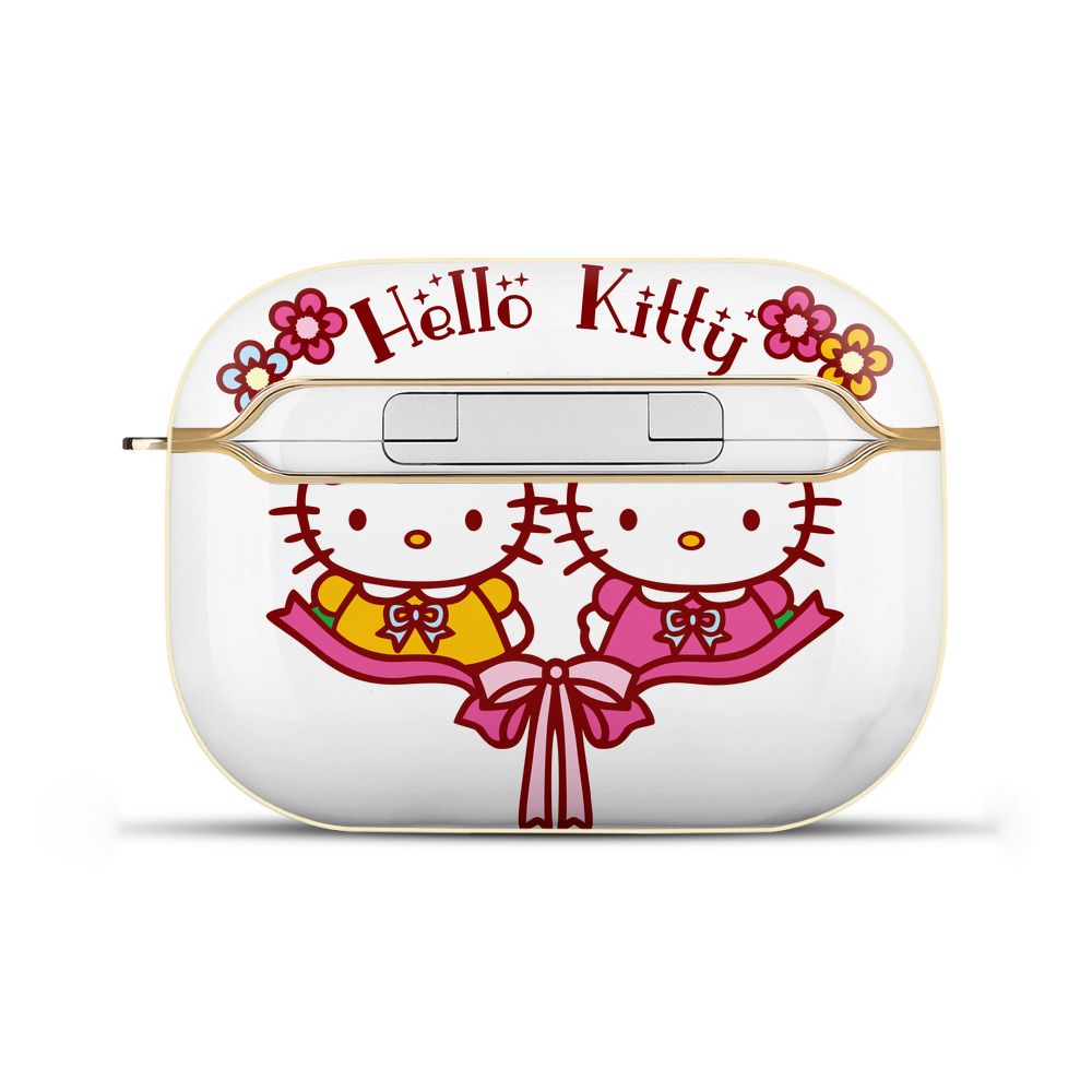（画像用） Hello Kitty ハローキティ 【AirPods Pro用】ハードシェル保護ケース｜耐衝撃・防指紋・カラビナ付き商品仕様