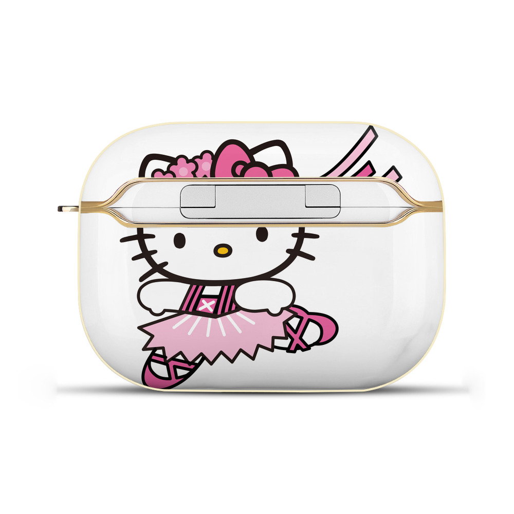 （画像用） Hello Kitty ハローキティ 【AirPods Pro用】ハードシェル保護ケース｜耐衝撃・防指紋・カラビナ付き商品仕様