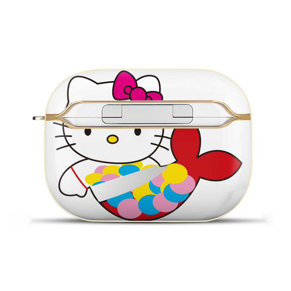 （画像用） Hello Kitty ハローキティ 【AirPods Pro用】ハードシェル保護ケース｜耐衝撃・防指紋・カラビナ付き商品仕様