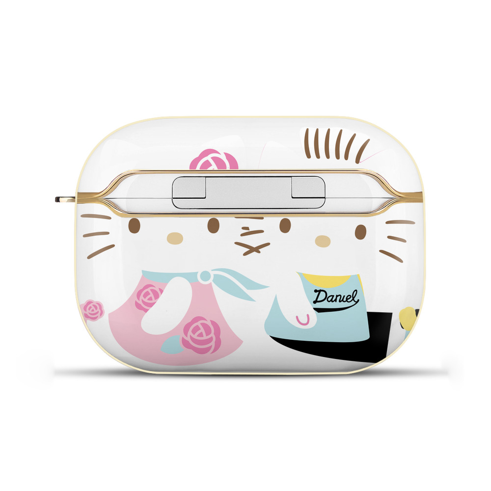 （画像用） Hello Kitty ハローキティ 【AirPods Pro用】ハードシェル保護ケース｜耐衝撃・防指紋・カラビナ付き商品仕様