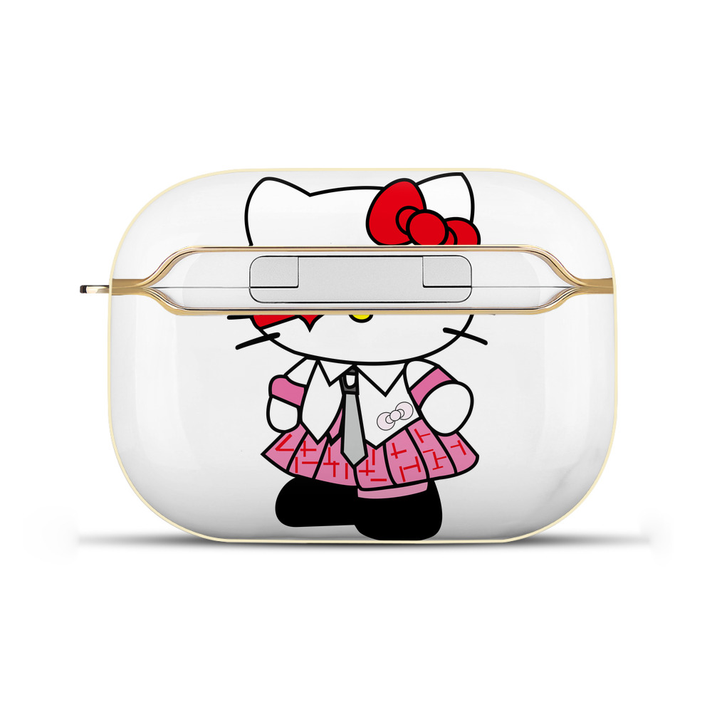 （画像用） Hello Kitty ハローキティ 【AirPods Pro用】ハードシェル保護ケース｜耐衝撃・防指紋・カラビナ付き商品仕様
