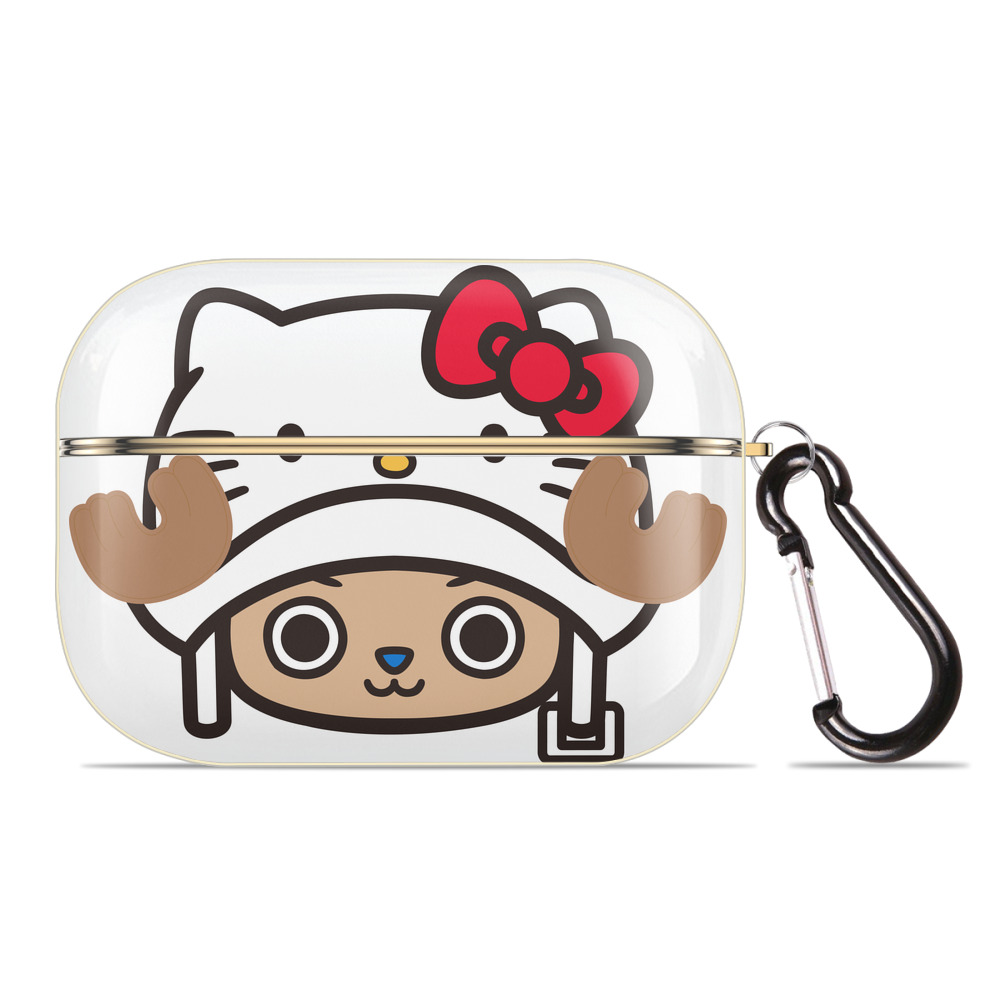 （画像用） Hello Kitty ハローキティ 【AirPods Pro用】ハードシェル保護ケース｜耐衝撃・防指紋・カラビナ付き商品仕様
