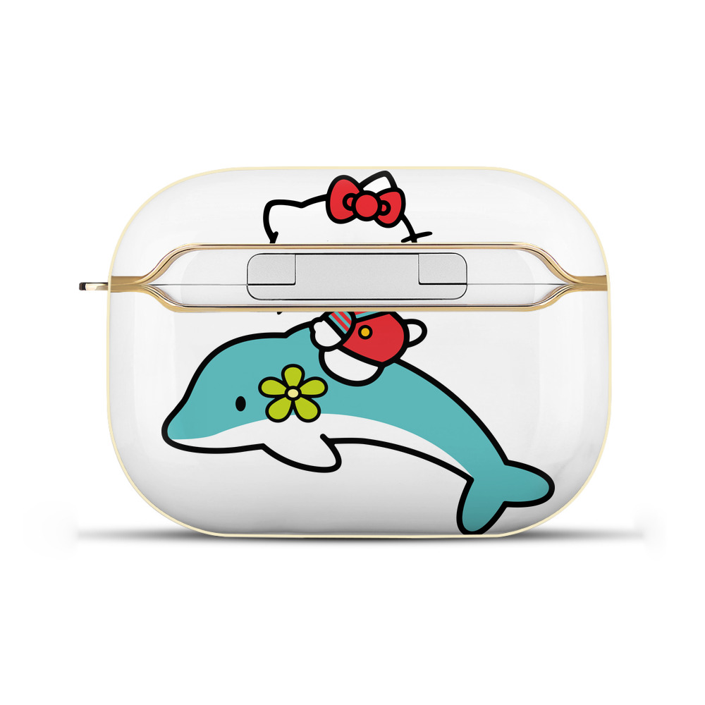 （画像用） Hello Kitty ハローキティ 【AirPods Pro用】ハードシェル保護ケース｜耐衝撃・防指紋・カラビナ付き商品仕様