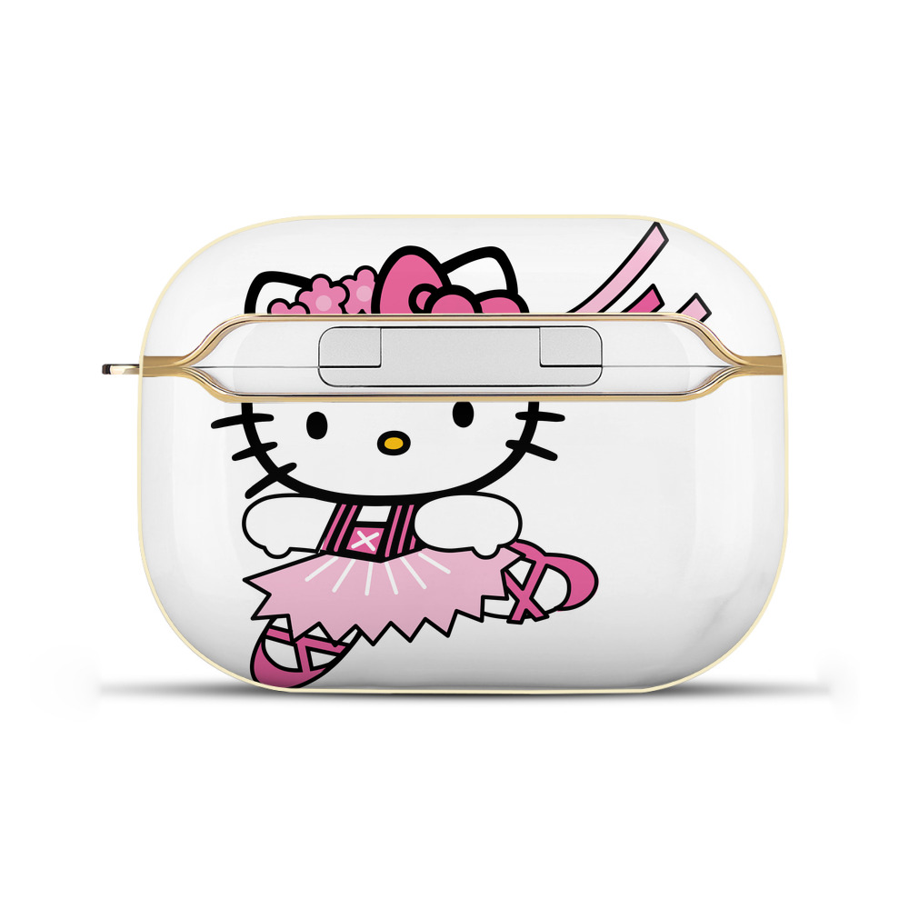 （画像用） Hello Kitty ハローキティ 【AirPods Pro用】ハードシェル保護ケース｜耐衝撃・防指紋・カラビナ付き商品仕様