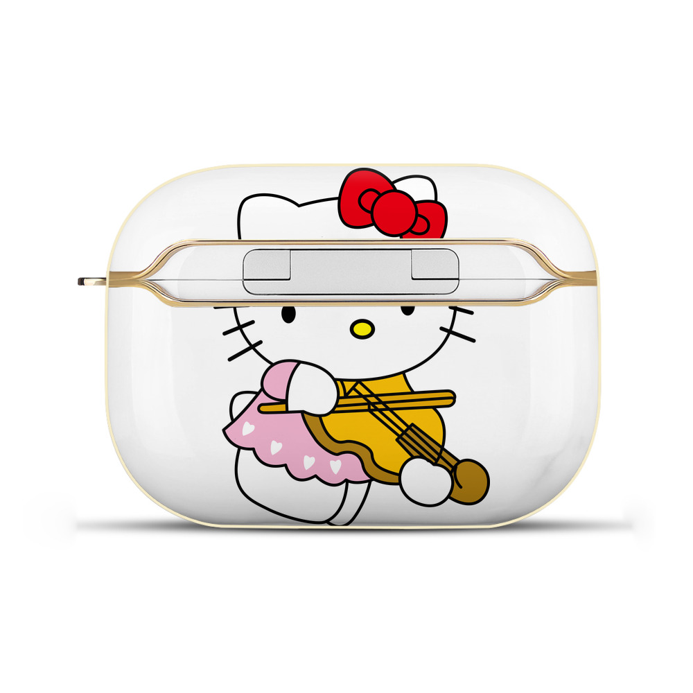 （画像用） Hello Kitty ハローキティ 【AirPods Pro用】ハードシェル保護ケース｜耐衝撃・防指紋・カラビナ付き商品仕様