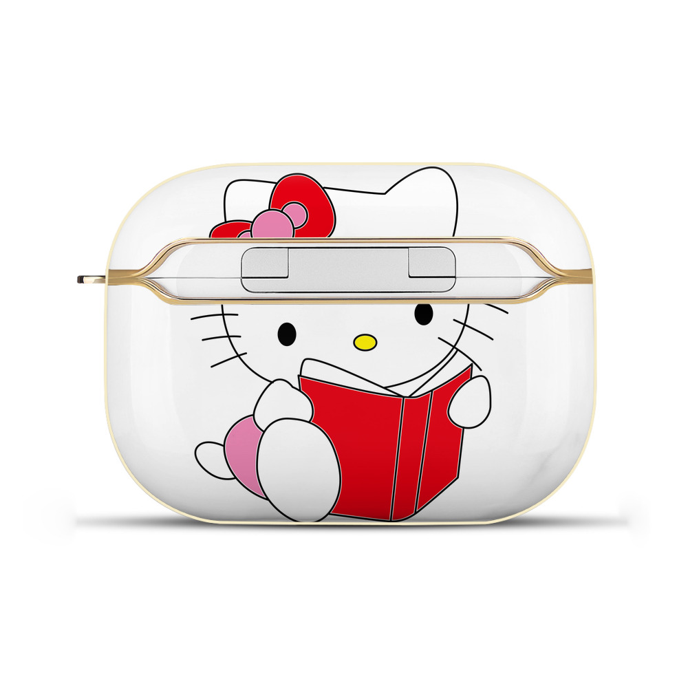 （画像用） Hello Kitty ハローキティ 【AirPods Pro用】ハードシェル保護ケース｜耐衝撃・防指紋・カラビナ付き商品仕様