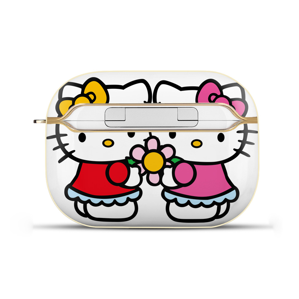 （画像用） Hello Kitty ハローキティ 【AirPods Pro用】ハードシェル保護ケース｜耐衝撃・防指紋・カラビナ付き商品仕様