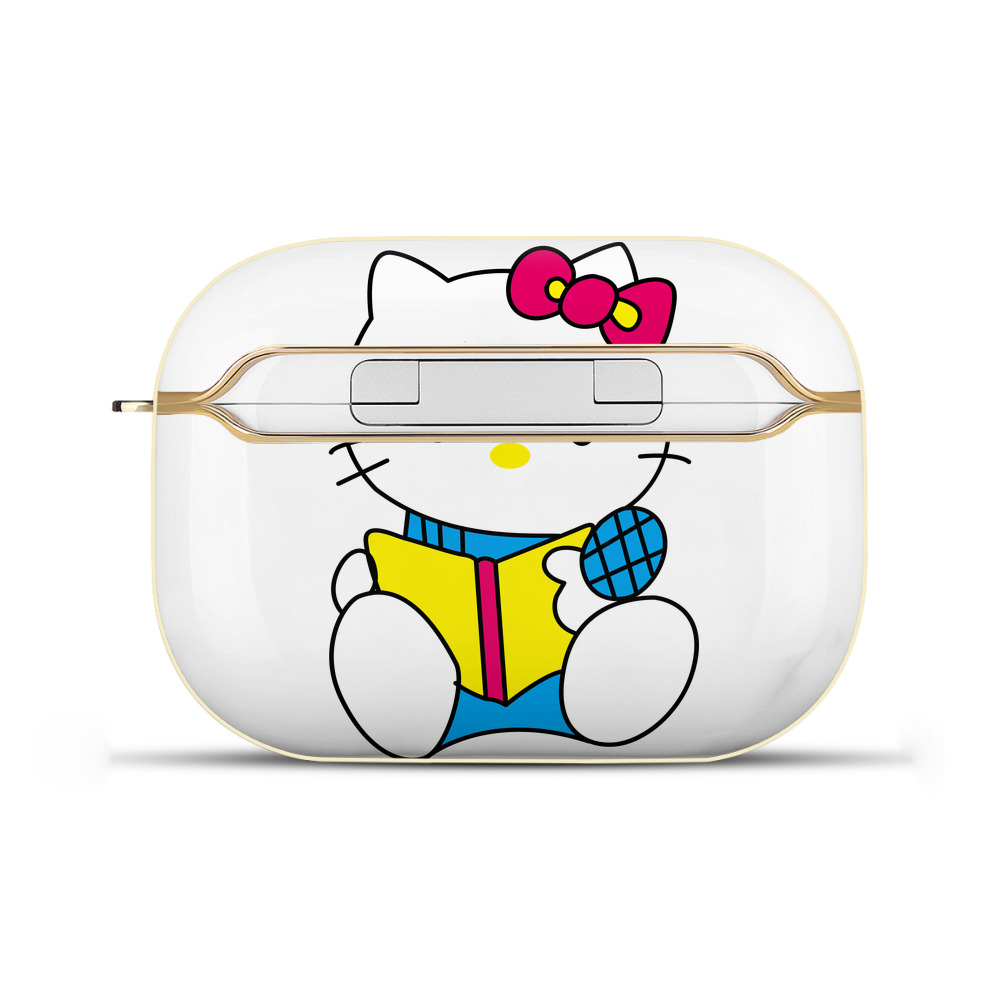 （画像用） Hello Kitty ハローキティ 【AirPods Pro用】ハードシェル保護ケース｜耐衝撃・防指紋・カラビナ付き商品仕様