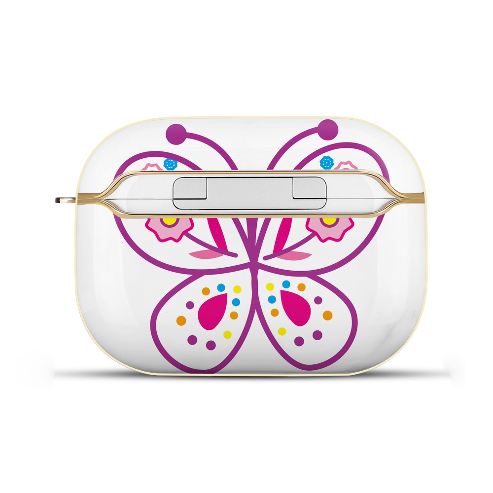 （画像用） Hello Kitty ハローキティ 【AirPods Pro用】ハードシェル保護ケース｜耐衝撃・防指紋・カラビナ付き商品仕様