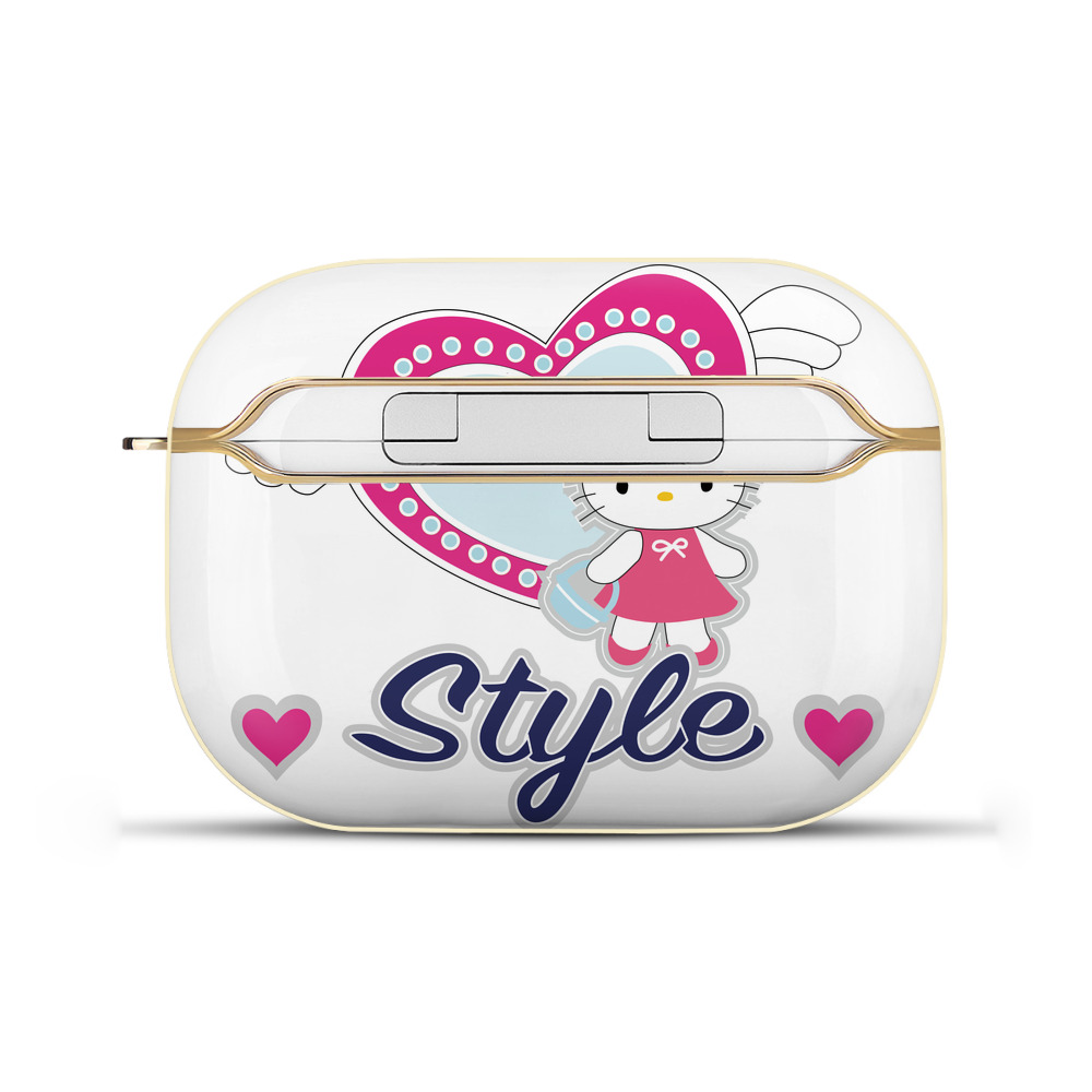 （画像用） Hello Kitty ハローキティ 【AirPods Pro用】ハードシェル保護ケース｜耐衝撃・防指紋・カラビナ付き商品仕様