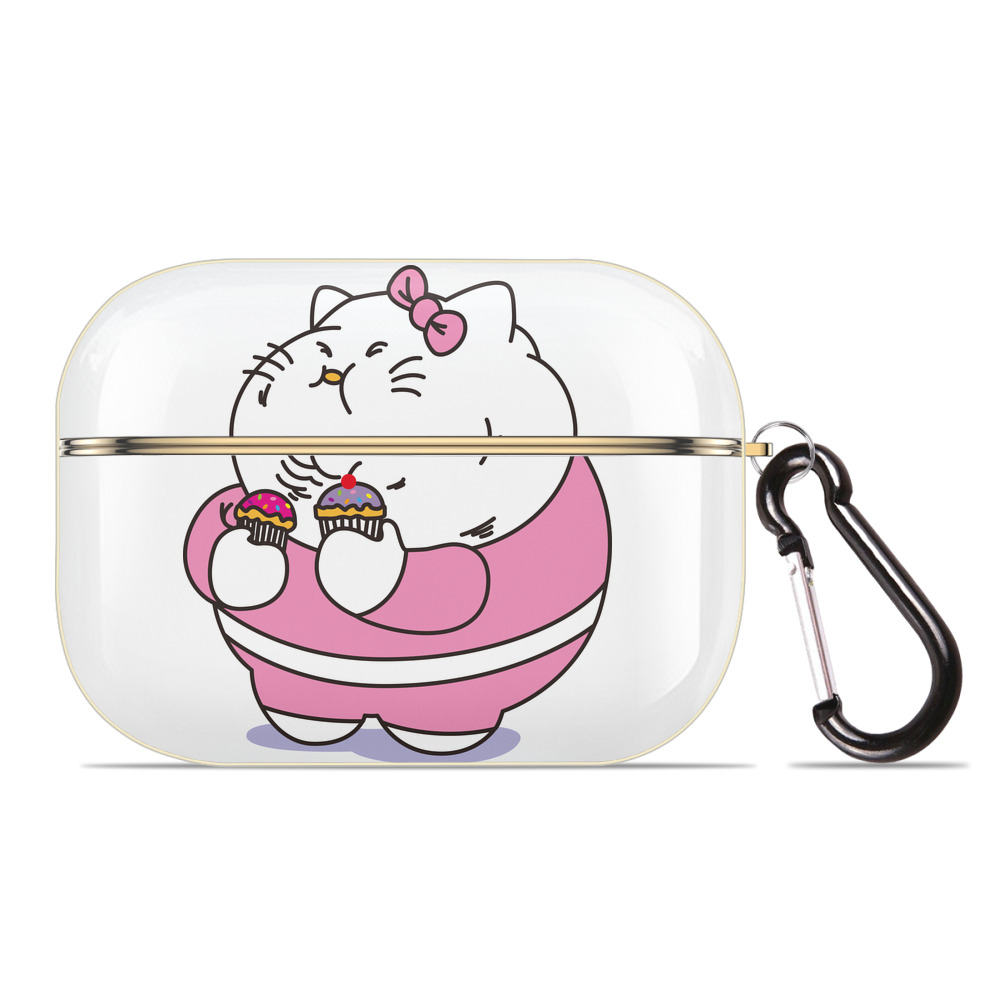 （画像用） Hello Kitty ハローキティ 【AirPods Pro用】ハードシェル保護ケース｜耐衝撃・防指紋・カラビナ付き商品仕様