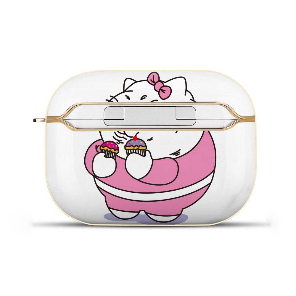 （画像用） Hello Kitty ハローキティ 【AirPods Pro用】ハードシェル保護ケース｜耐衝撃・防指紋・カラビナ付き商品仕様