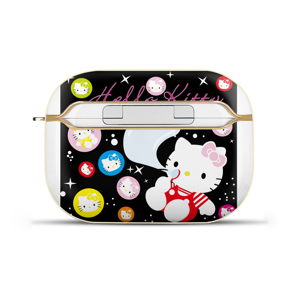 （画像用） Hello Kitty ハローキティ 【AirPods Pro用】ハードシェル保護ケース｜耐衝撃・防指紋・カラビナ付き商品仕様