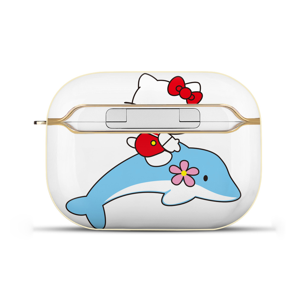 （画像用） Hello Kitty ハローキティ 【AirPods Pro用】ハードシェル保護ケース｜耐衝撃・防指紋・カラビナ付き商品仕様