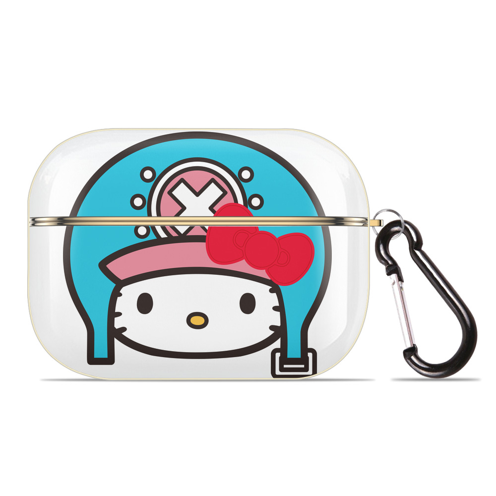 （画像用） Hello Kitty ハローキティ 【AirPods Pro用】ハードシェル保護ケース｜耐衝撃・防指紋・カラビナ付き商品仕様