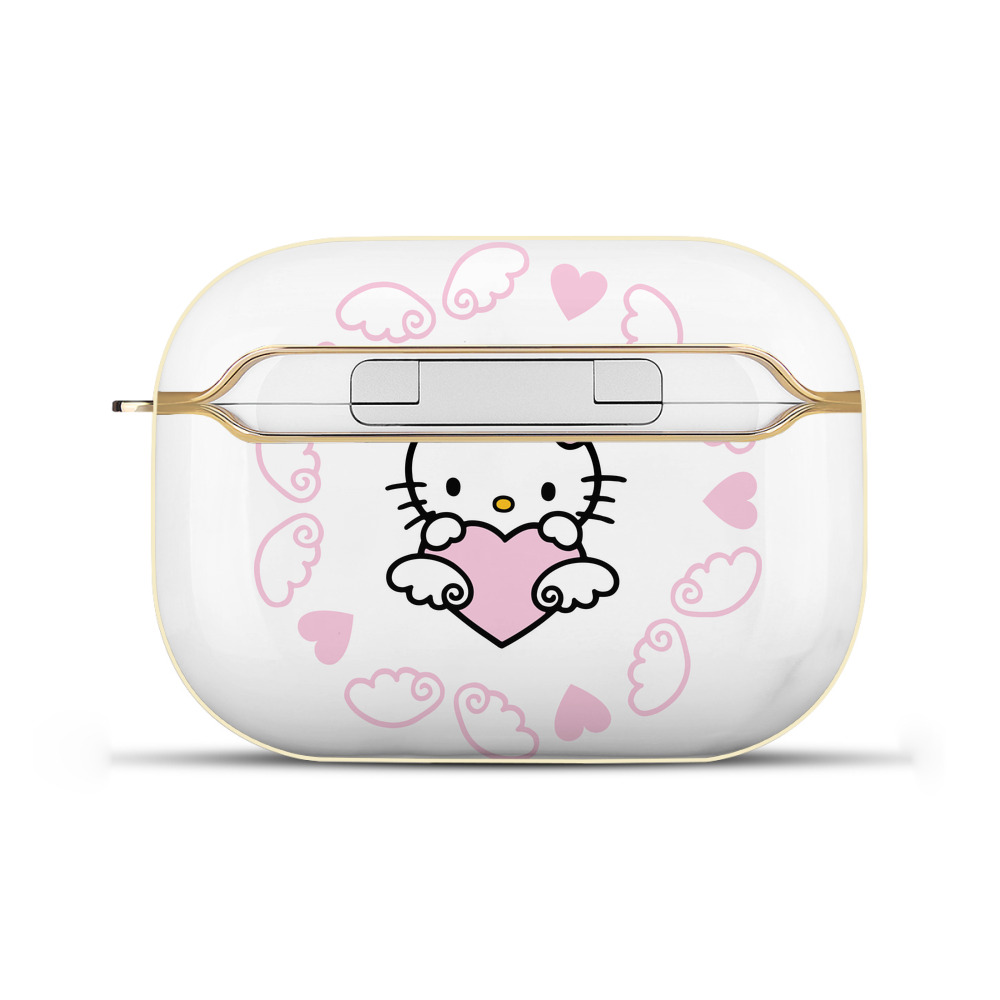 （画像用） Hello Kitty ハローキティ 【AirPods Pro用】ハードシェル保護ケース｜耐衝撃・防指紋・カラビナ付き商品仕様