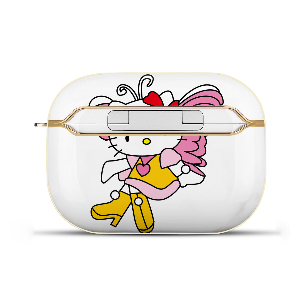 （画像用） Hello Kitty ハローキティ 【AirPods Pro用】ハードシェル保護ケース｜耐衝撃・防指紋・カラビナ付き商品仕様