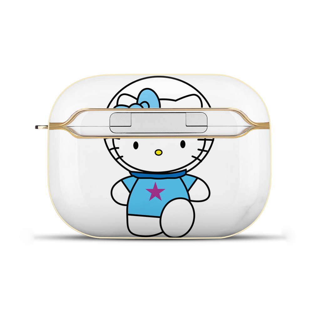（画像用） Hello Kitty ハローキティ 【AirPods Pro用】ハードシェル保護ケース｜耐衝撃・防指紋・カラビナ付き商品仕様