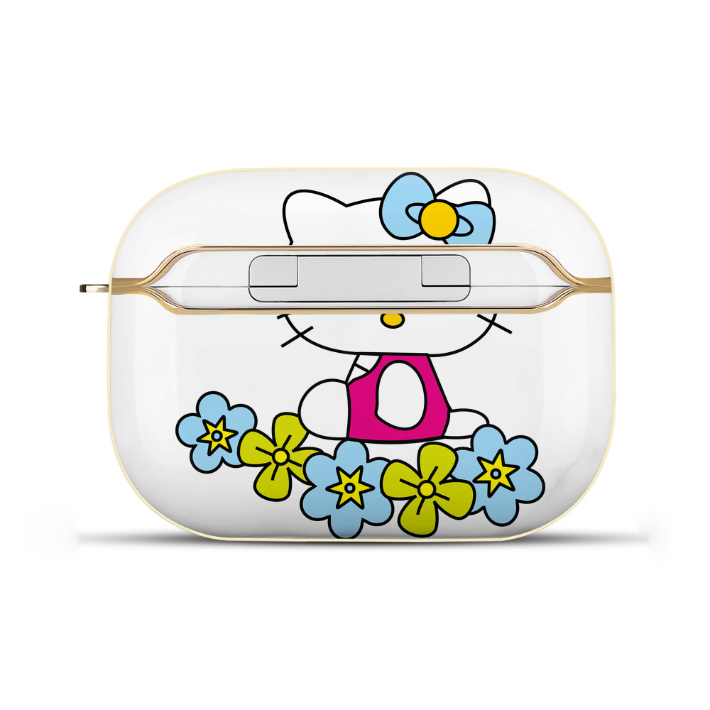 （画像用） Hello Kitty ハローキティ 【AirPods Pro用】ハードシェル保護ケース｜耐衝撃・防指紋・カラビナ付き商品仕様