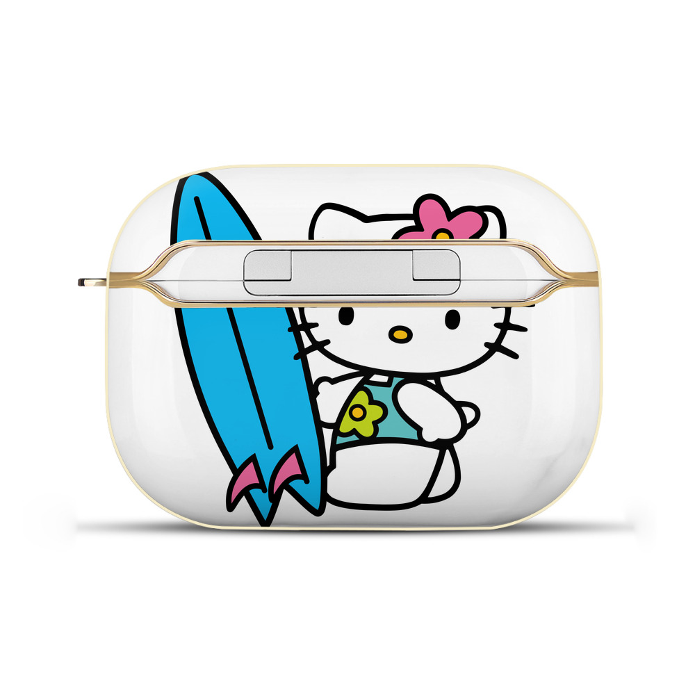 （画像用） Hello Kitty ハローキティ 【AirPods Pro用】ハードシェル保護ケース｜耐衝撃・防指紋・カラビナ付き商品仕様