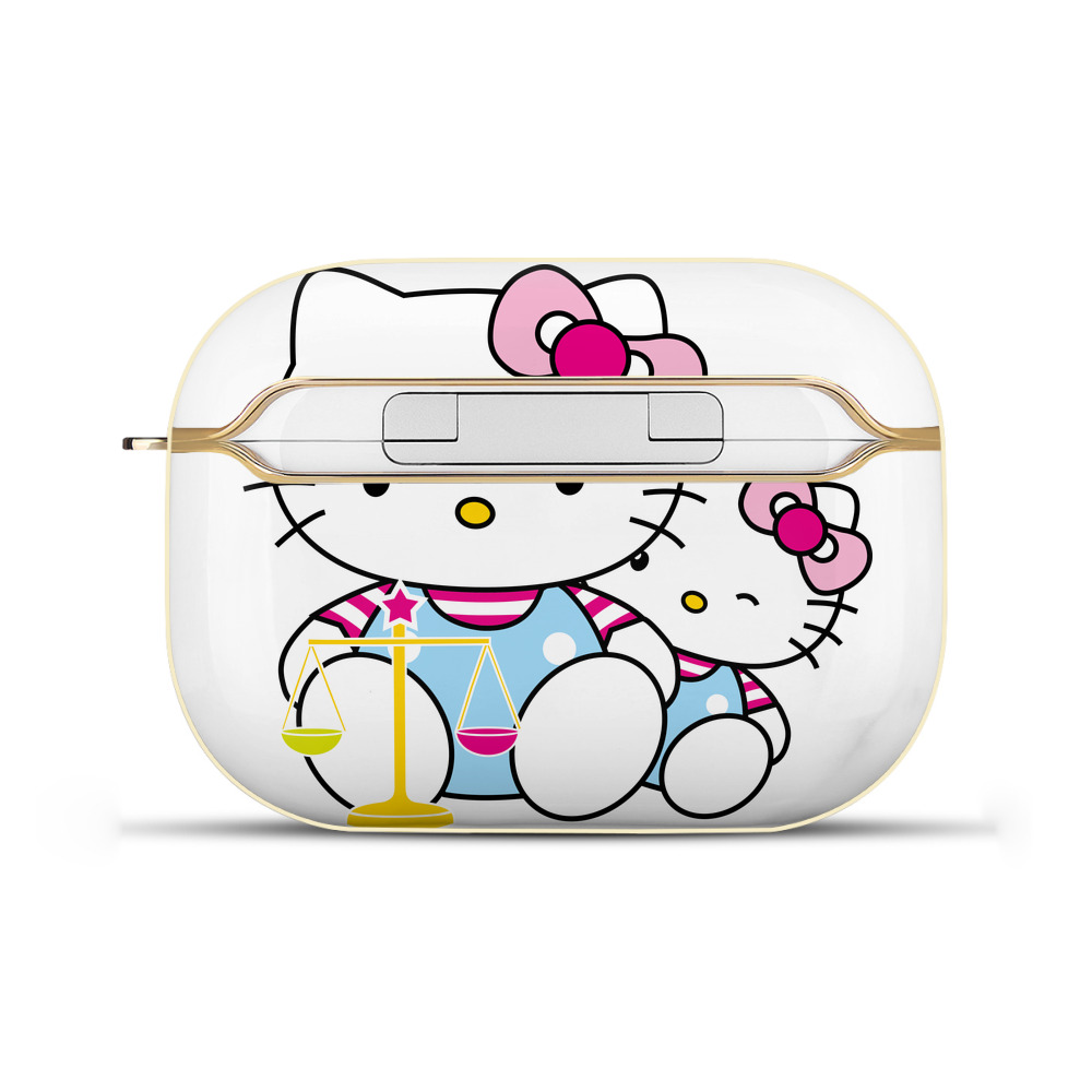 （画像用） Hello Kitty ハローキティ 【AirPods Pro用】ハードシェル保護ケース｜耐衝撃・防指紋・カラビナ付き商品仕様