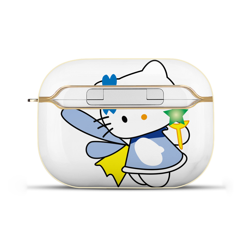 （画像用） Hello Kitty ハローキティ 【AirPods Pro用】ハードシェル保護ケース｜耐衝撃・防指紋・カラビナ付き商品仕様