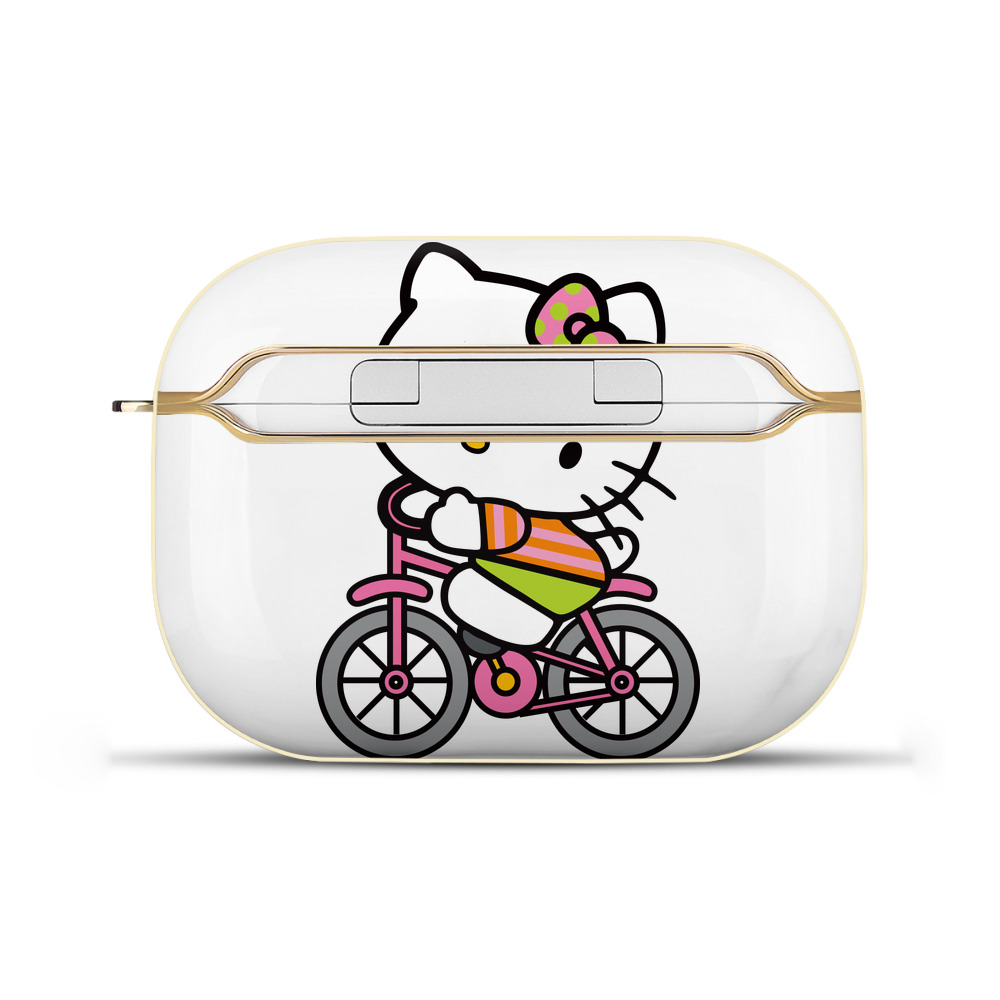 （画像用） Hello Kitty ハローキティ 【AirPods Pro用】ハードシェル保護ケース｜耐衝撃・防指紋・カラビナ付き商品仕様