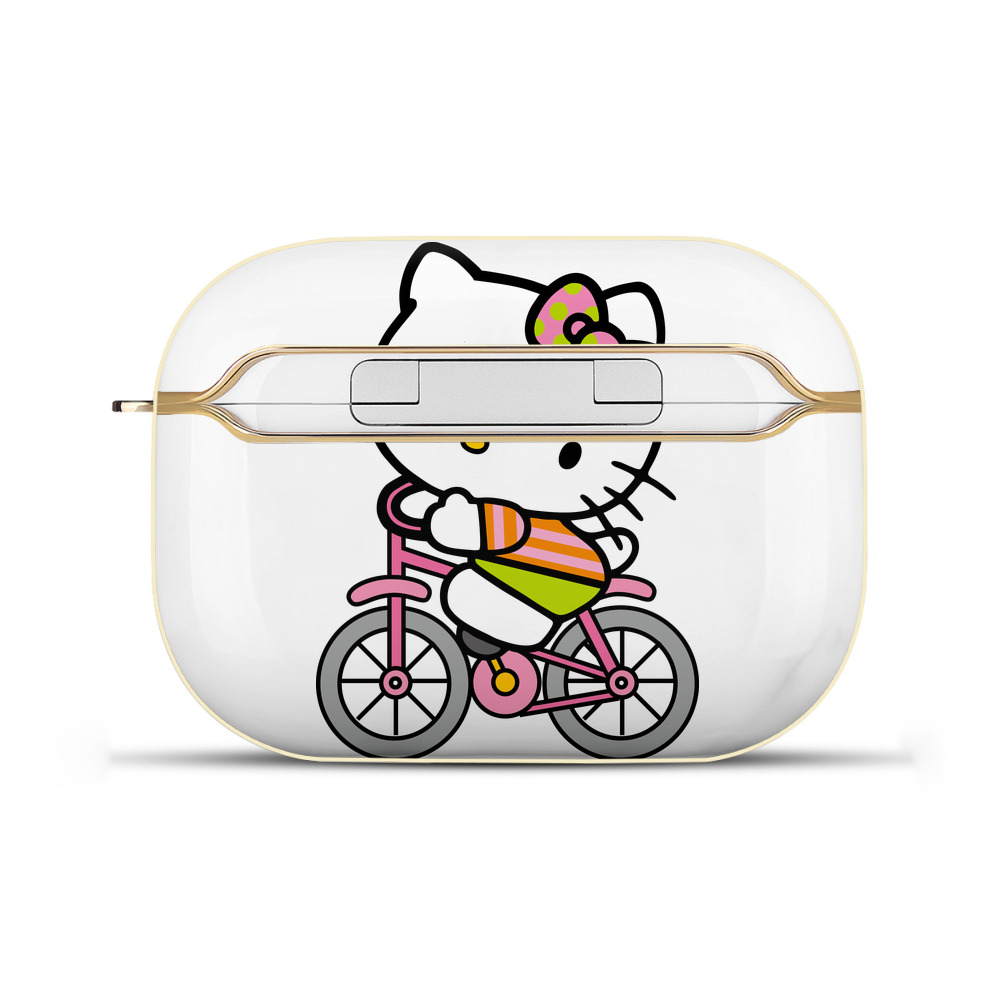 （画像用） Hello Kitty ハローキティ 【AirPods Pro用】ハードシェル保護ケース｜耐衝撃・防指紋・カラビナ付き商品仕様