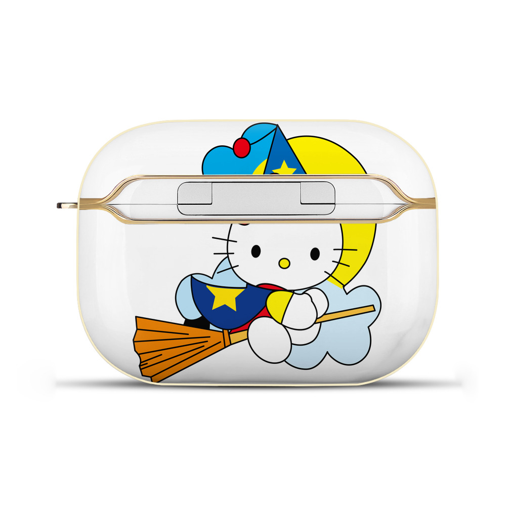 （画像用） Hello Kitty ハローキティ 【AirPods Pro用】ハードシェル保護ケース｜耐衝撃・防指紋・カラビナ付き商品仕様