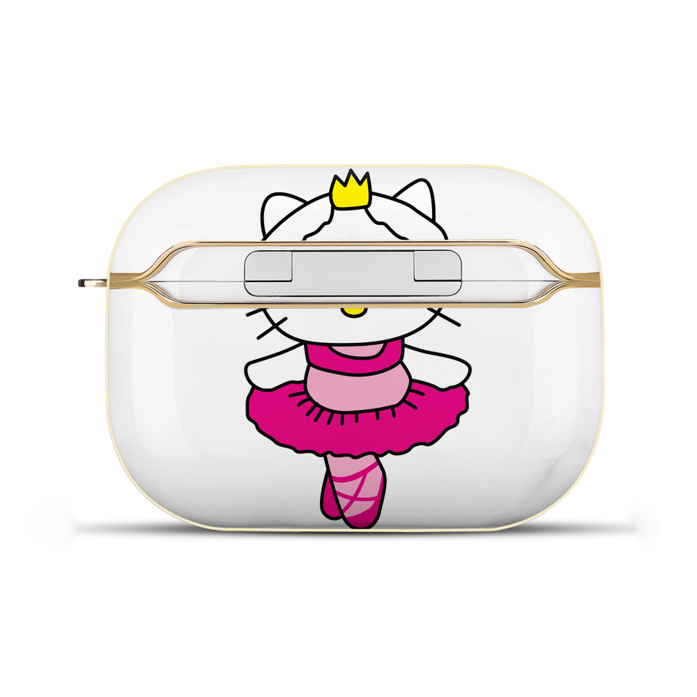 （画像用） Hello Kitty ハローキティ 【AirPods Pro用】ハードシェル保護ケース｜耐衝撃・防指紋・カラビナ付き商品仕様