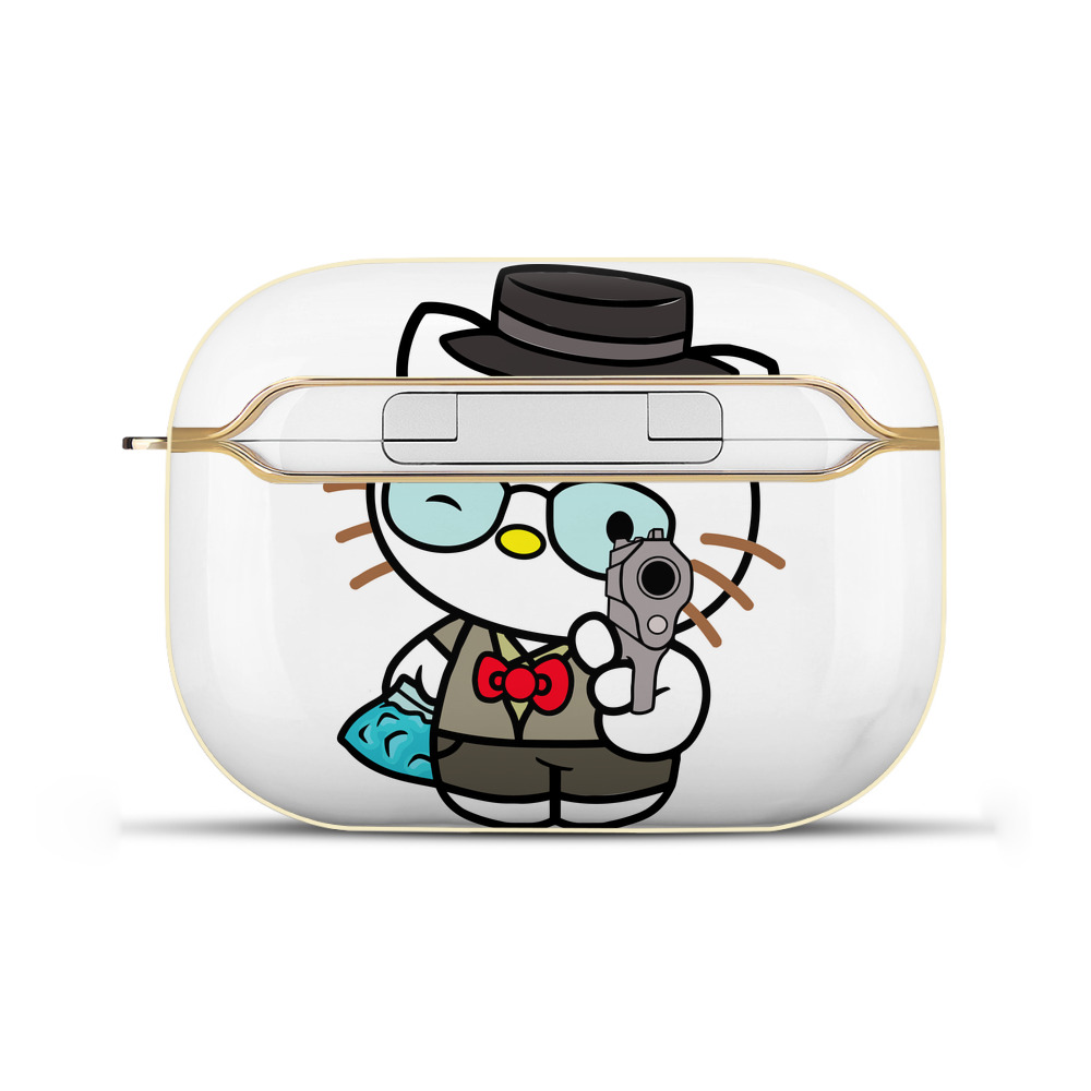 （画像用） Hello Kitty ハローキティ 【AirPods Pro用】ハードシェル保護ケース｜耐衝撃・防指紋・カラビナ付き商品仕様