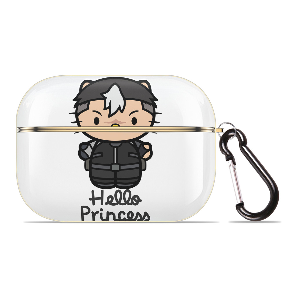 （画像用） Hello Kitty ハローキティ 【AirPods Pro用】ハードシェル保護ケース｜耐衝撃・防指紋・カラビナ付き商品仕様