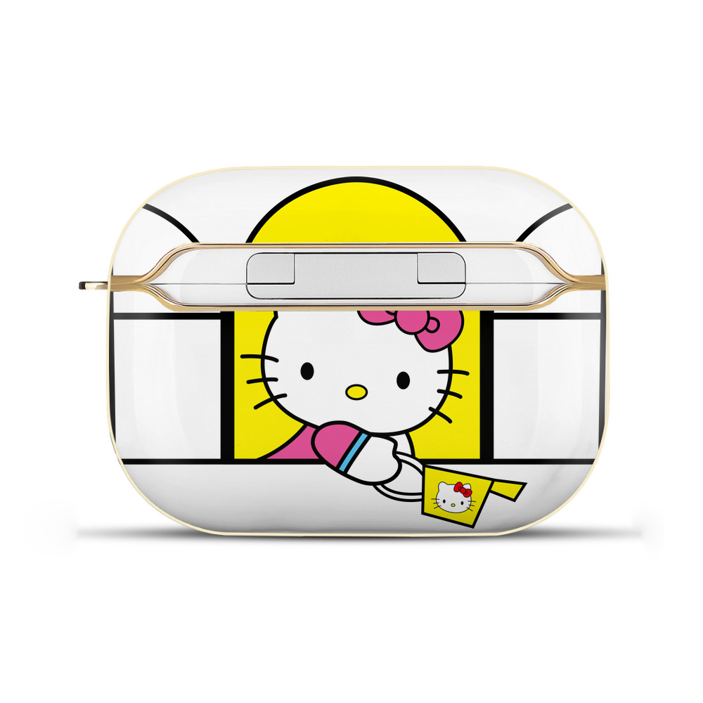 （画像用） Hello Kitty ハローキティ 【AirPods Pro用】ハードシェル保護ケース｜耐衝撃・防指紋・カラビナ付き商品仕様