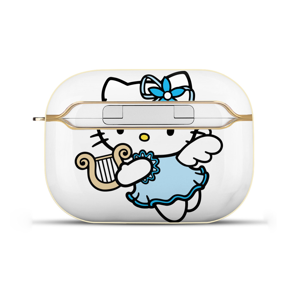 （画像用） Hello Kitty ハローキティ 【AirPods Pro用】ハードシェル保護ケース｜耐衝撃・防指紋・カラビナ付き商品仕様