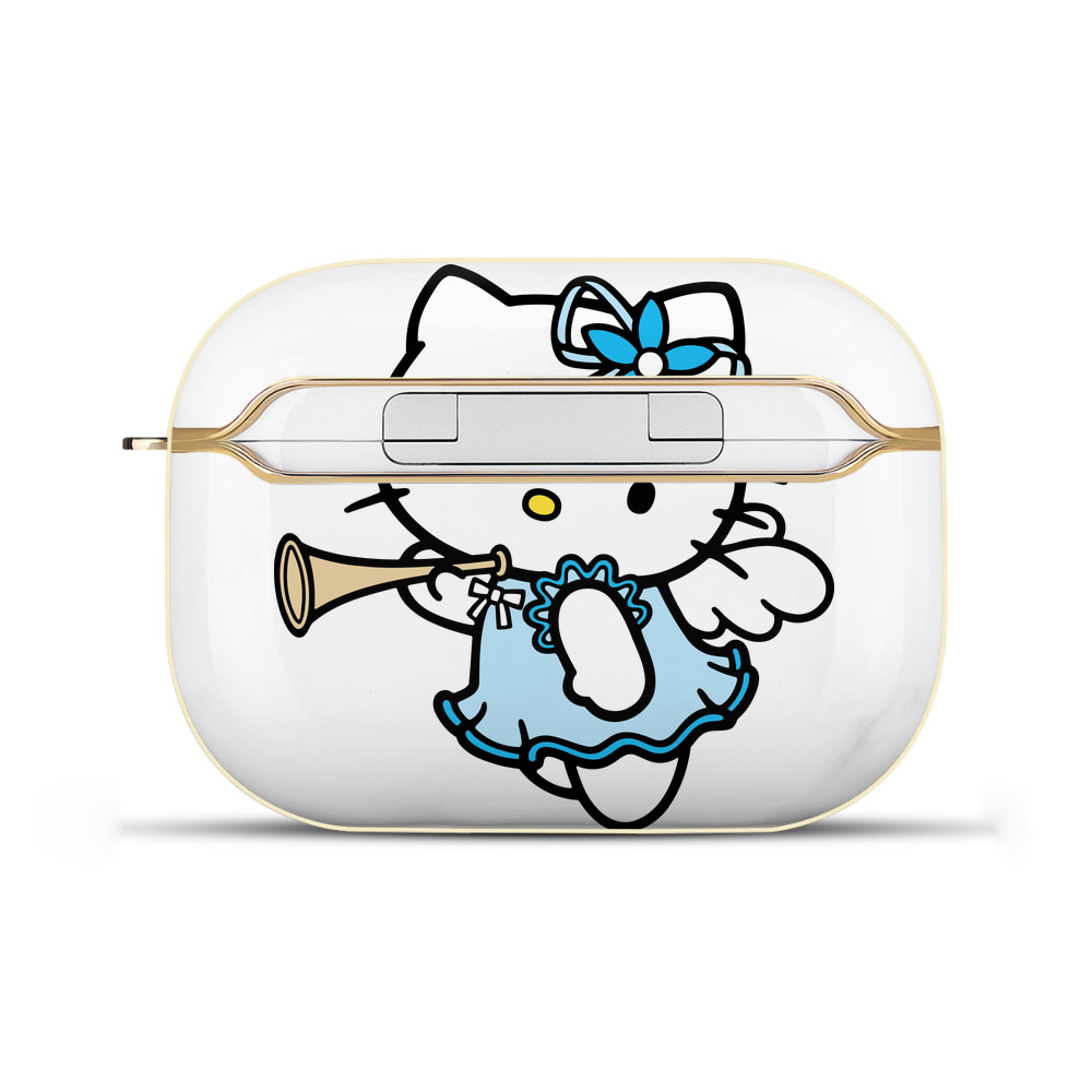 （画像用） Hello Kitty ハローキティ 【AirPods Pro用】ハードシェル保護ケース｜耐衝撃・防指紋・カラビナ付き商品仕様