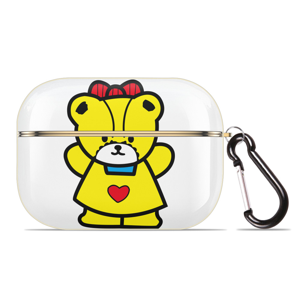 （画像用） Hello Kitty ハローキティ 【AirPods Pro用】ハードシェル保護ケース｜耐衝撃・防指紋・カラビナ付き商品仕様