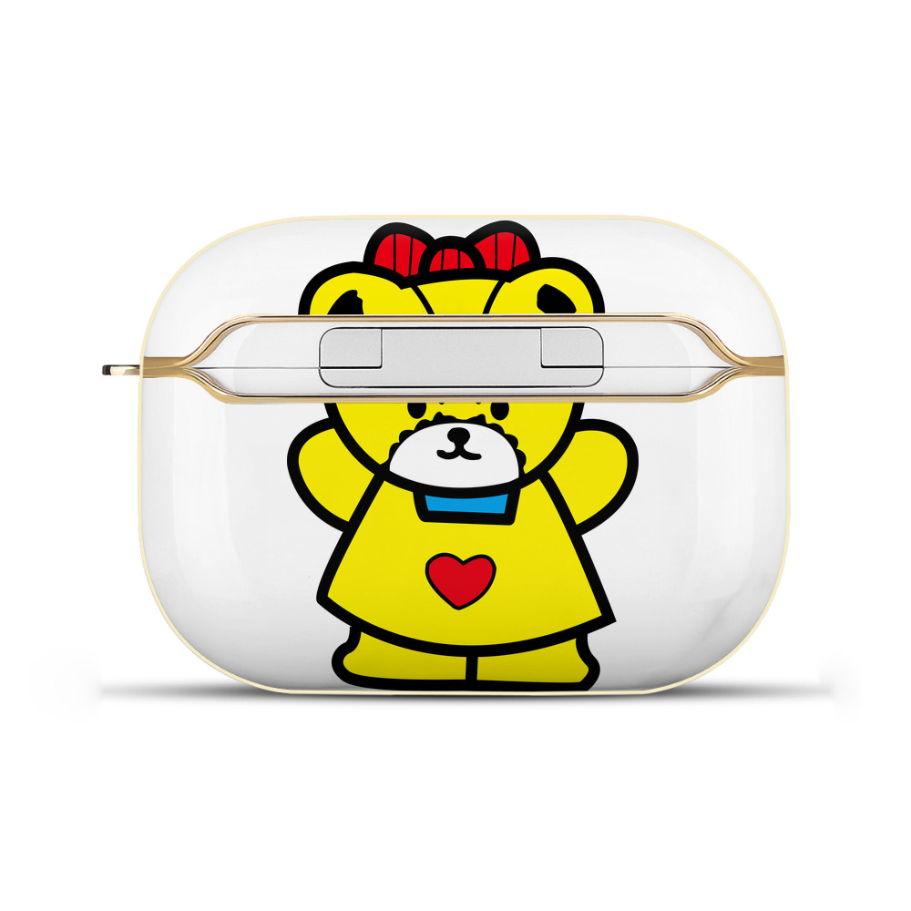（画像用） Hello Kitty ハローキティ 【AirPods Pro用】ハードシェル保護ケース｜耐衝撃・防指紋・カラビナ付き商品仕様