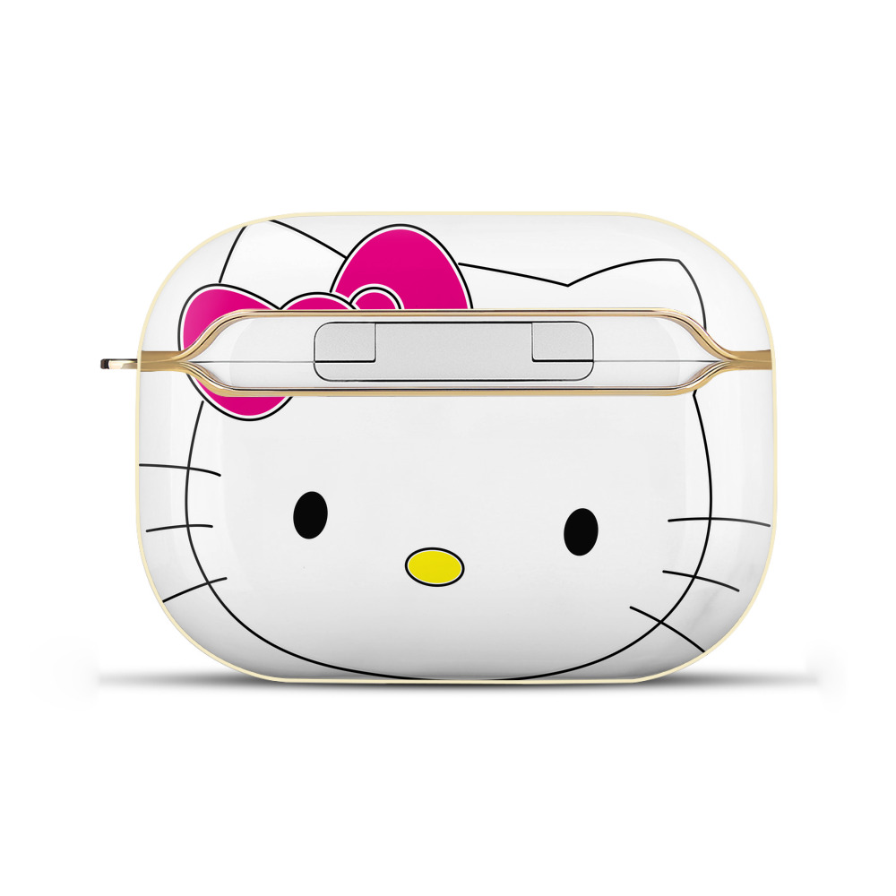 （画像用） Hello Kitty ハローキティ 【AirPods Pro用】ハードシェル保護ケース｜耐衝撃・防指紋・カラビナ付き商品仕様