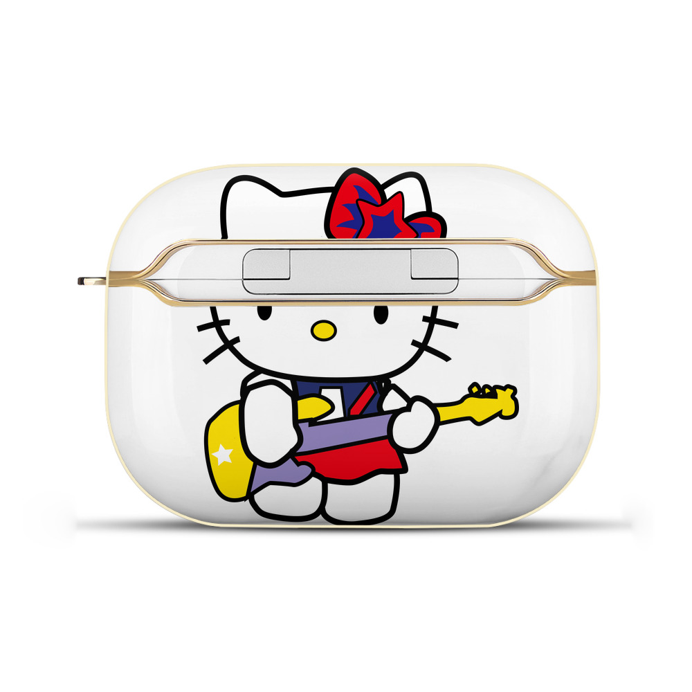 （画像用） Hello Kitty ハローキティ 【AirPods Pro用】ハードシェル保護ケース｜耐衝撃・防指紋・カラビナ付き商品仕様
