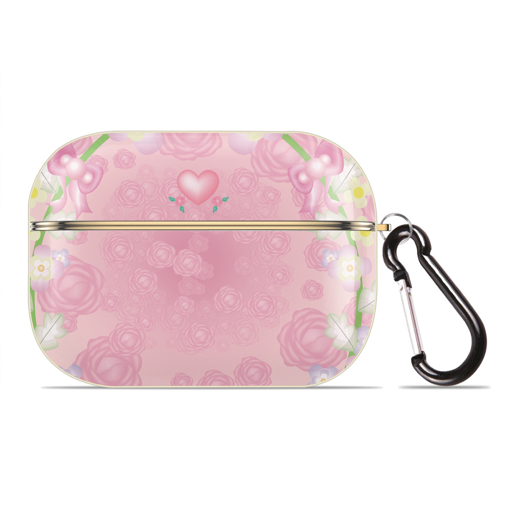 （画像用） Hello Kitty ハローキティ 【AirPods Pro用】ハードシェル保護ケース｜耐衝撃・防指紋・カラビナ付き商品仕様