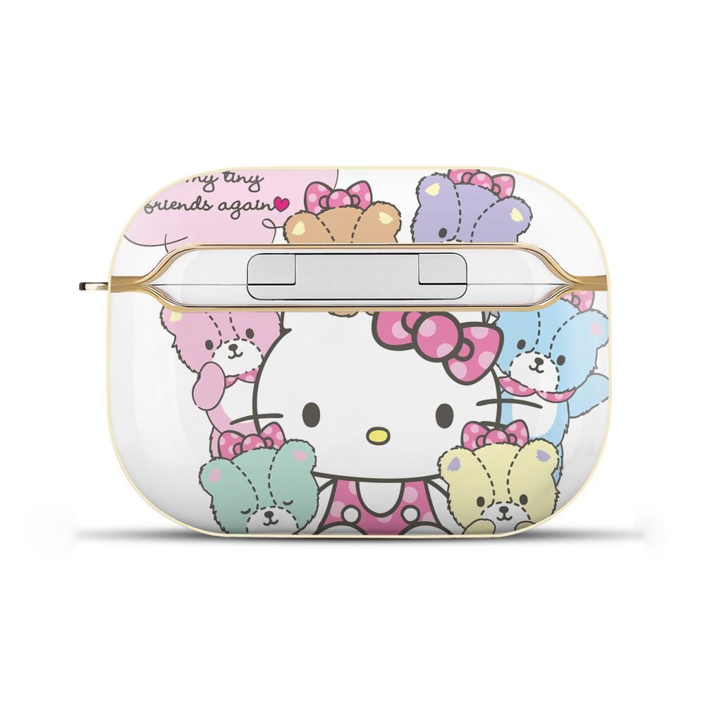 （画像用） Hello Kitty ハローキティ 【AirPods Pro用】ハードシェル保護ケース｜耐衝撃・防指紋・カラビナ付き商品仕様