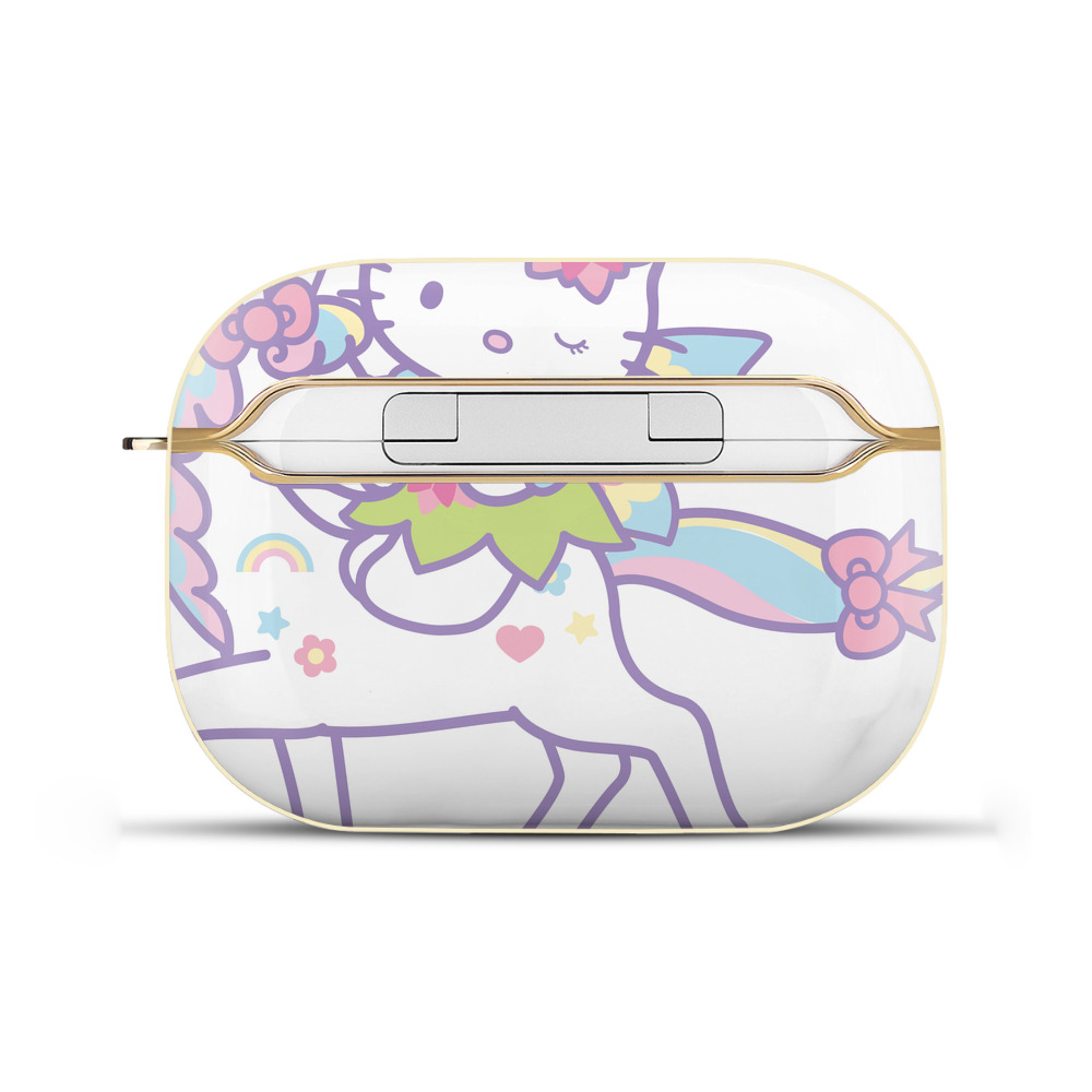 （画像用） Hello Kitty ハローキティ 【AirPods Pro用】ハードシェル保護ケース｜耐衝撃・防指紋・カラビナ付き商品仕様