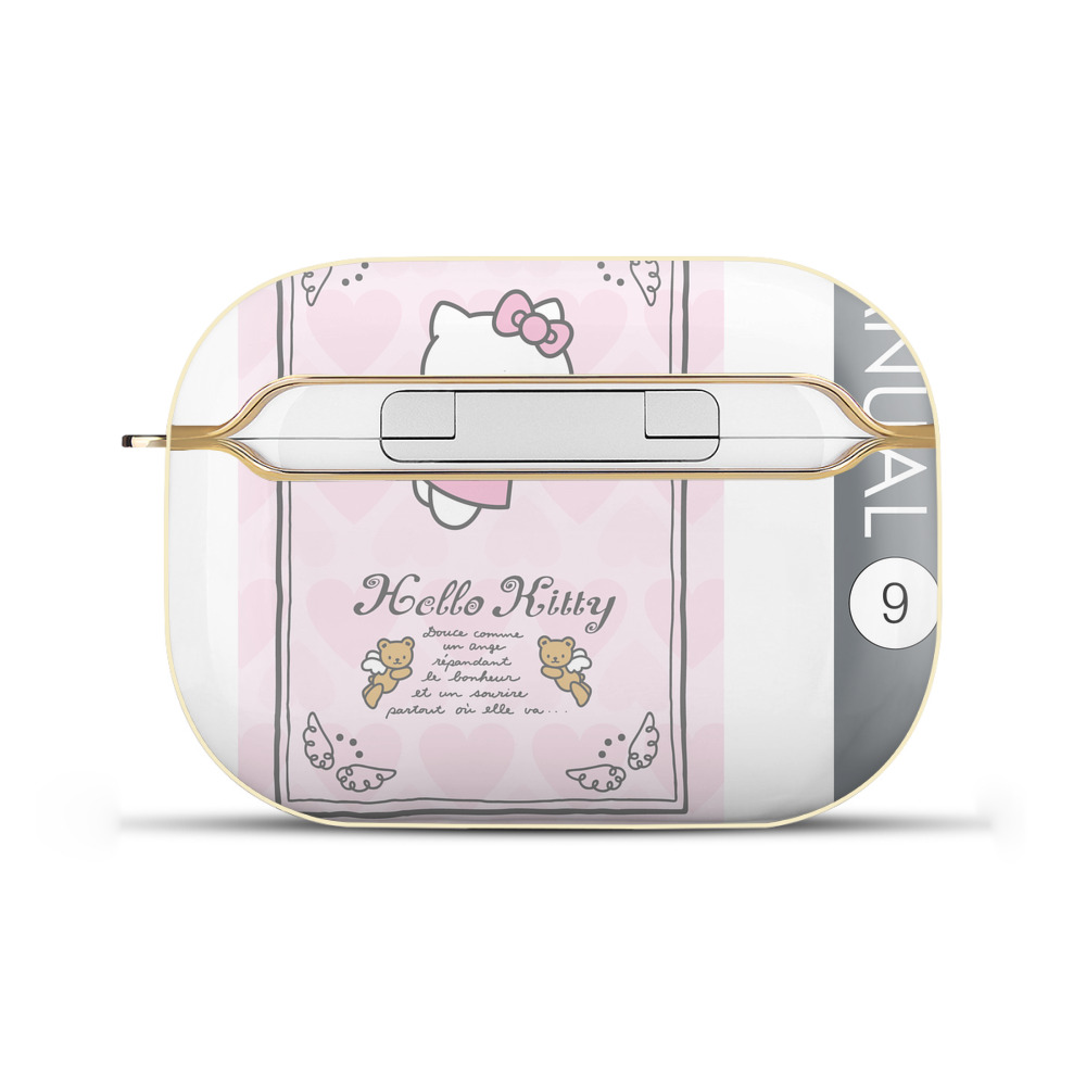 （画像用） Hello Kitty ハローキティ 【AirPods Pro用】ハードシェル保護ケース｜耐衝撃・防指紋・カラビナ付き商品仕様