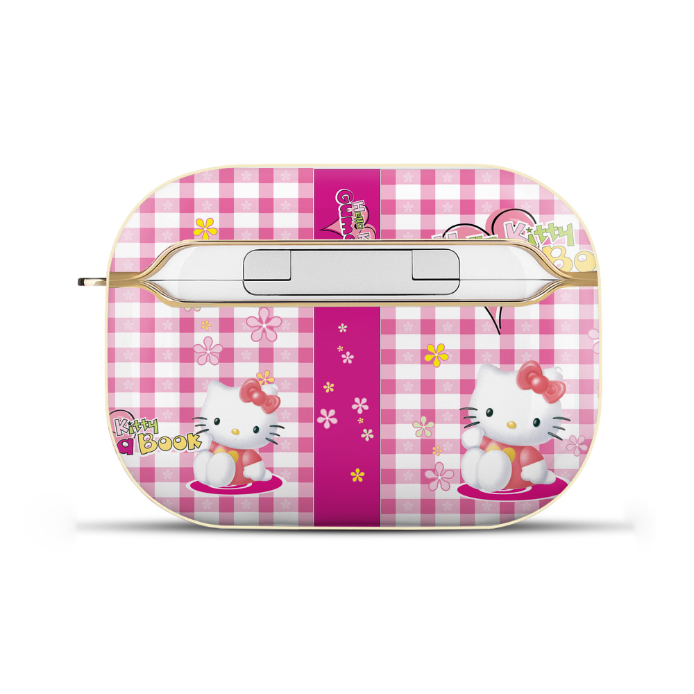 （画像用） Hello Kitty ハローキティ 【AirPods Pro用】ハードシェル保護ケース｜耐衝撃・防指紋・カラビナ付き商品仕様
