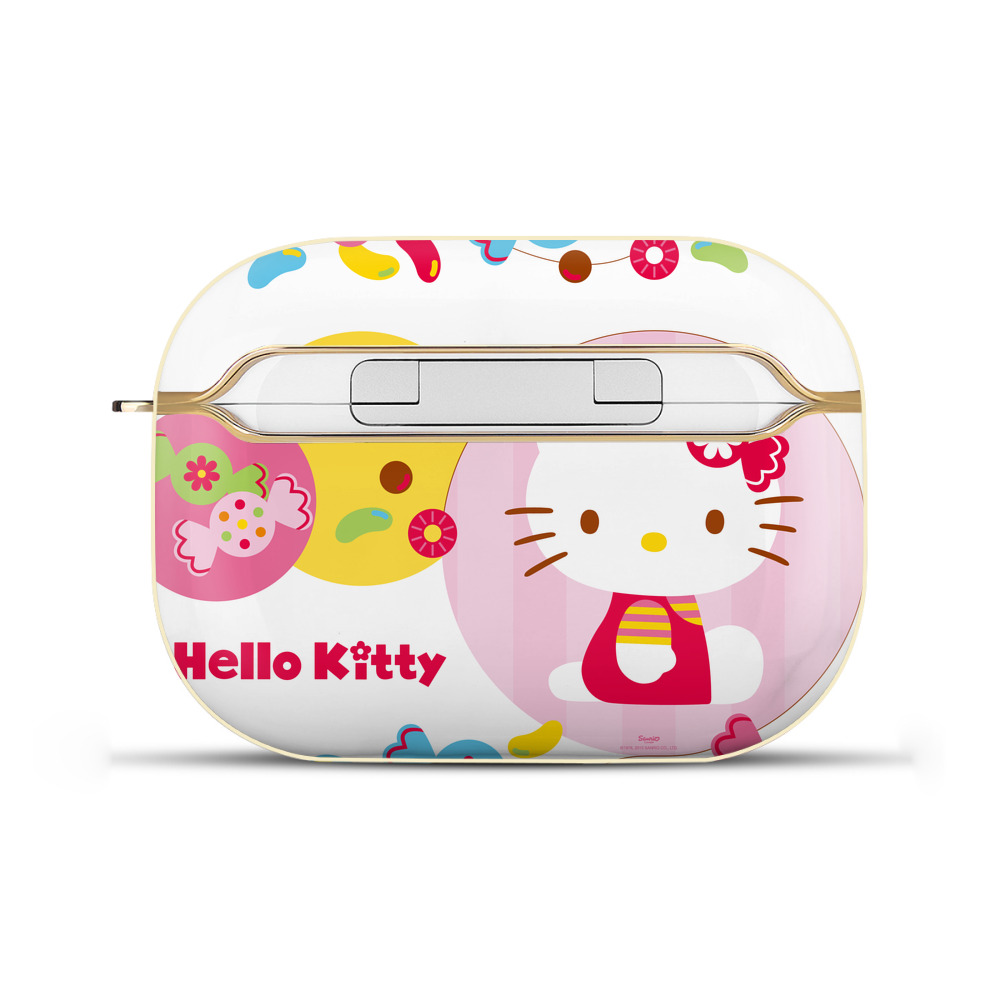（画像用） Hello Kitty ハローキティ 【AirPods Pro用】ハードシェル保護ケース｜耐衝撃・防指紋・カラビナ付き商品仕様