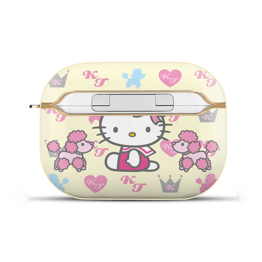 （画像用） Hello Kitty ハローキティ 【AirPods Pro用】ハードシェル保護ケース｜耐衝撃・防指紋・カラビナ付き商品仕様