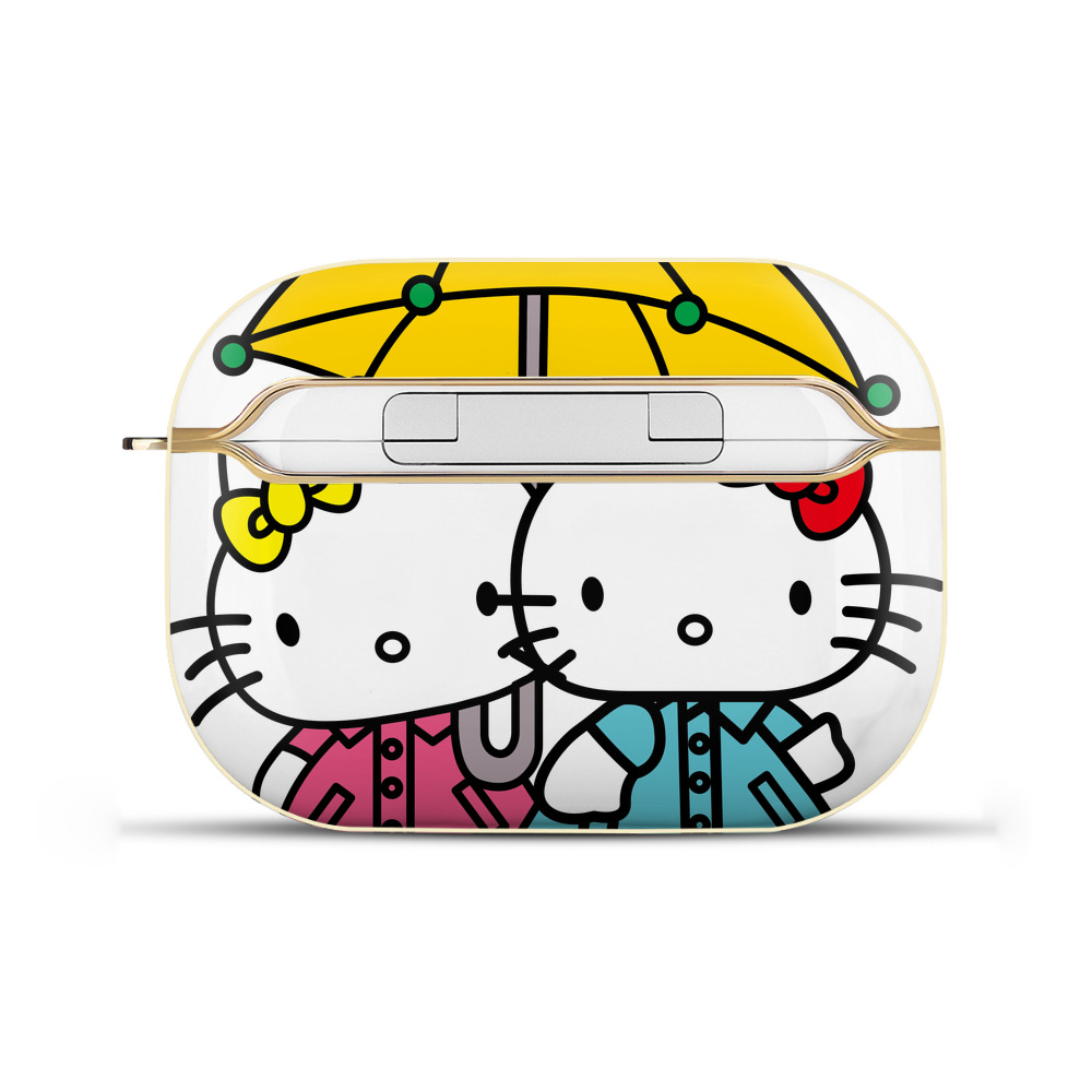 （画像用） Hello Kitty ハローキティ 【AirPods Pro用】ハードシェル保護ケース｜耐衝撃・防指紋・カラビナ付き商品仕様